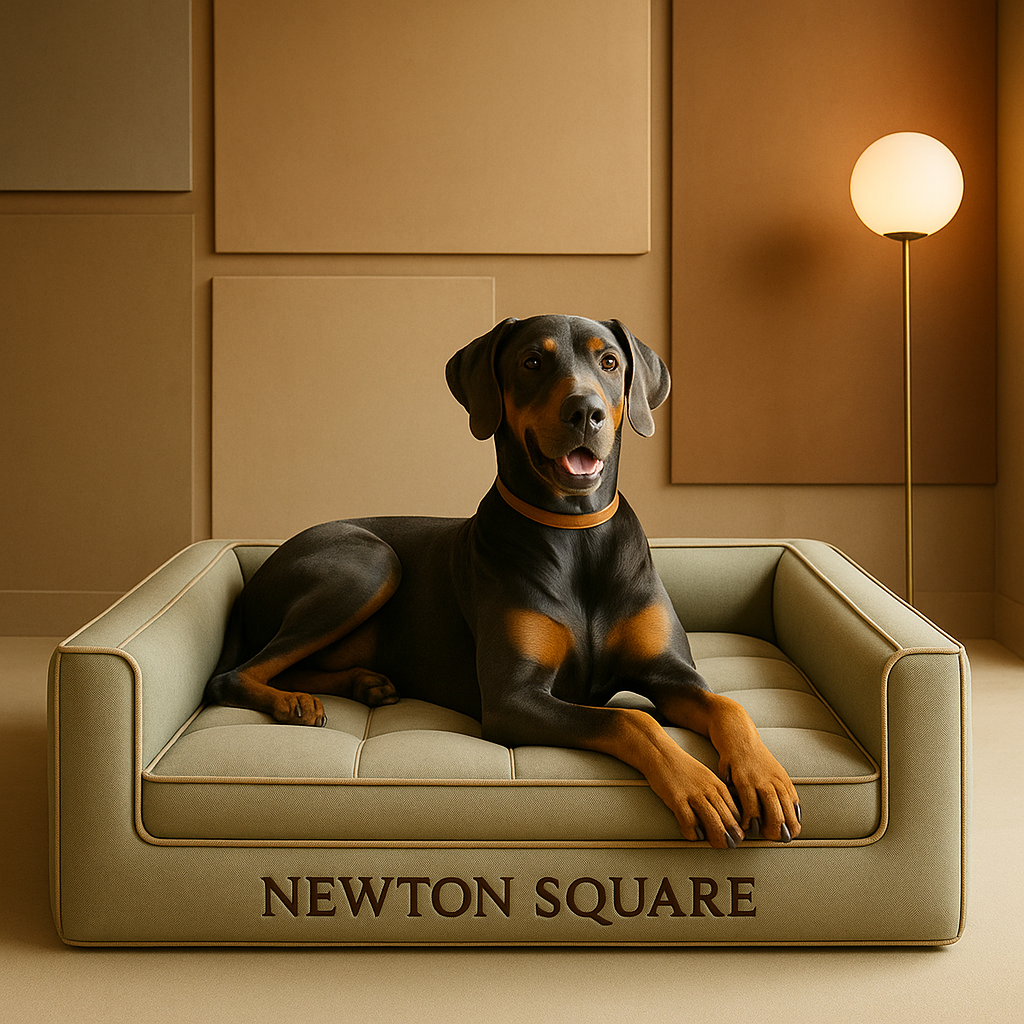 luxe orthopedische hondenmand The Square van Newton Square