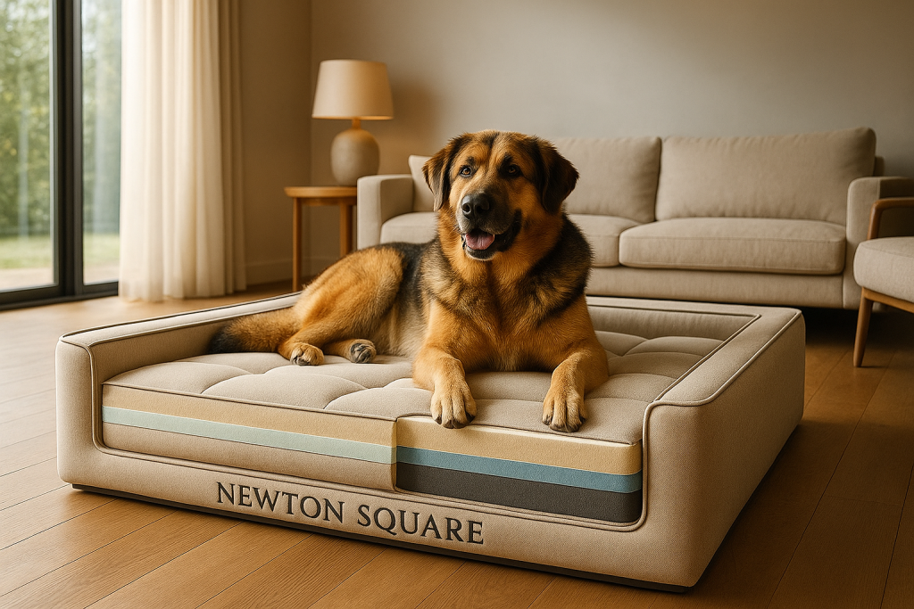 Newton Square Luxe orthopedische hondenmand