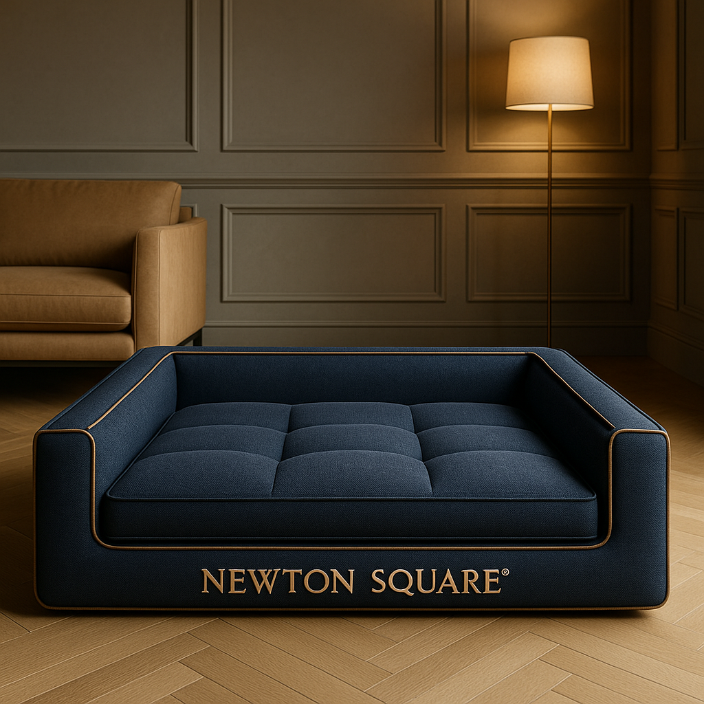 luxe orthopedische hondenmand The Square van Newton Square